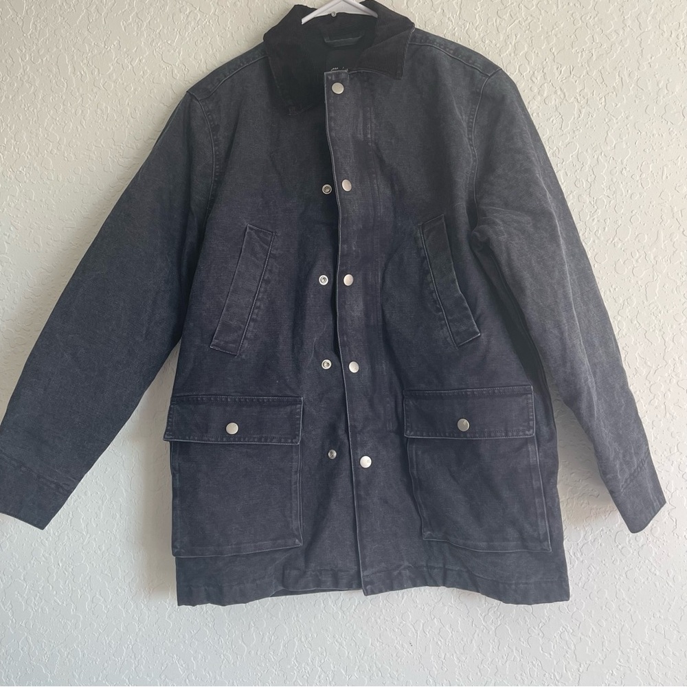 Madewell Charcoal Military Field Jacket
